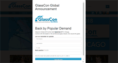 Desktop Screenshot of glassconglobal.com